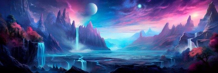 Stardust Waterfall: featuring a cascading waterfall of stardust in various magical colors.