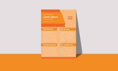 Simple Professional Business flyer design .