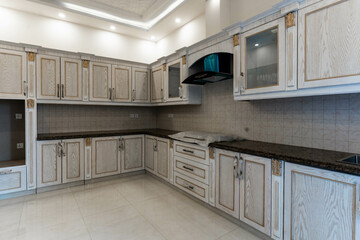Interior Luxury House Bath Kitchen Front Elevation 