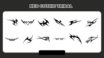 Neo Gothic Tribal Collection  Set