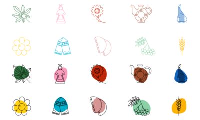 Set of icons