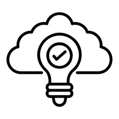 solution outline icon