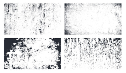 Old vintage Grunge Backdrop texture set