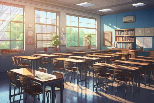 Anime Background School Images – Browse 6,229 Stock Photos, Vectors, and  Video