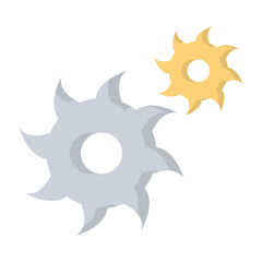Gear Flat Icon