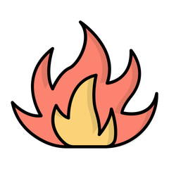Fire Line Color Icon