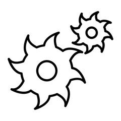 Gear Outline Icon