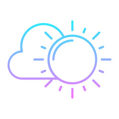 Heat Weather Gradient Icon