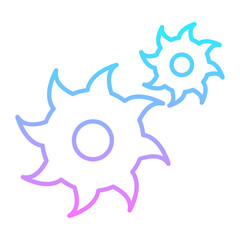 Gear Gradient Icon