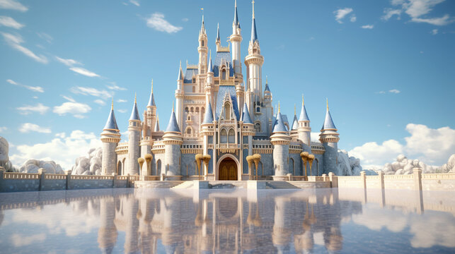 Beautiful Magic Fantasy Fairy Tale Castle