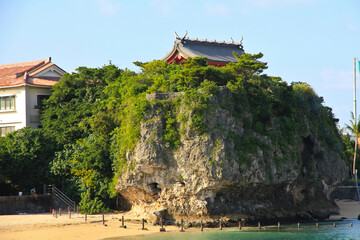 Naminoue Shrine in Naha, Okinawa, Japan