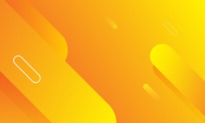 Orange geometric background. Vector illustration