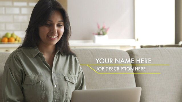 Clean Animated Lines Lower Thirds