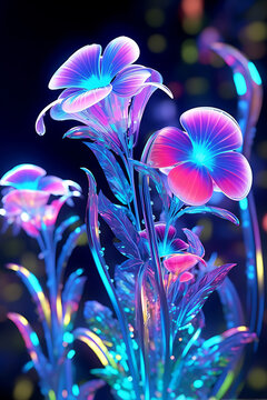 Glass Flower Images – Browse 143 Stock Photos, Vectors, and Video