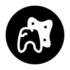 tooth germs icon line style