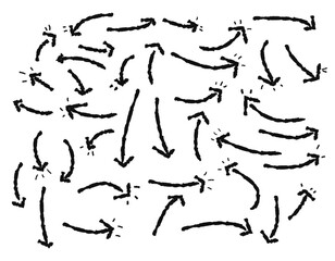 矢印のイラスト素材です。イラストのご依頼は随時受付中ですき, テキスト, アロー, 呼び物, 基礎