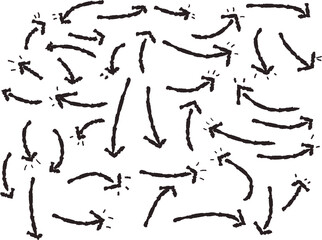 矢印のイラスト素材です。イラストのご依頼は随時受付中です