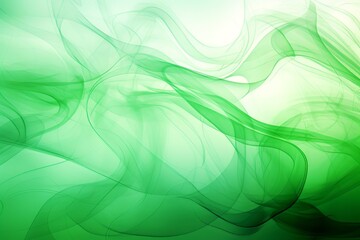 Abstract green smoke and gas background with bright and dark light which can be used as a background in graphic design.