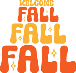 fall retro svg design bundle and eps file