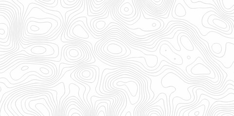 Seamless pattern with lines Topographic map. Geographic mountain relief. Abstract lines background. Contour maps. Vector illustration, Topo contour map on white background, Topographic contour lines.