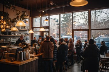Communitys Coffee Shop Loyalty