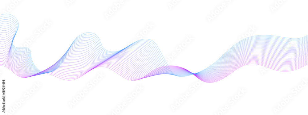 Poster abstract colorful flowing wave curved lines, social network communication, technology curve line bac