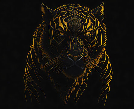 Golden Tiger" Images – Browse 113 Stock Photos, Vectors, and Video | Adobe  Stock