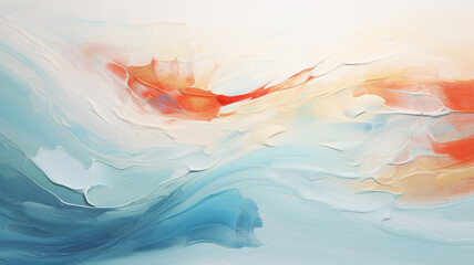 Obraz na płótnie Canvas Colorful pastel of paint curve and splashes background