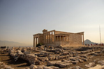 Fototapeta na wymiar ancient greek temple