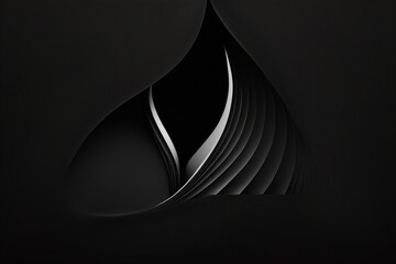 black and white abstract background Created with generative Ai