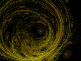 Imaginatory fractal abstract background Image