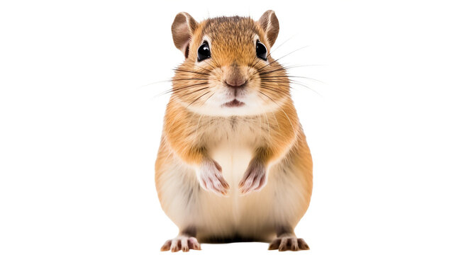 Gerbille en transparence, sans background