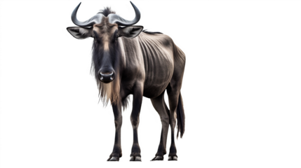 Gnou en transparence, sans background