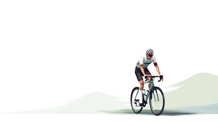Obraz premium Design template for cycling
