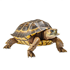 Obraz premium Tortue en transparence, sans background