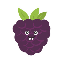 Fruit and Vegetable Cartoon Characters. Funny Fruit Illustration, Funny Vegetable Character