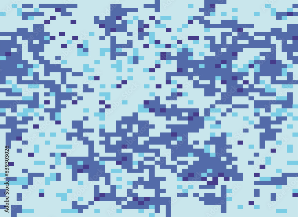 Poster arctic camouflage pattern for army. proxy camouflage military pattern