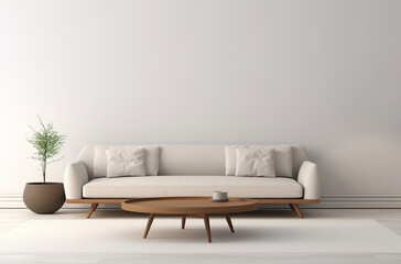 Minimalist living room
