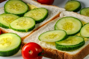 cucumber and tomato salad