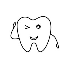 tooth emoji icon