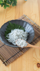 釜揚しらす・boiled whitebait