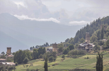 village in the mountains