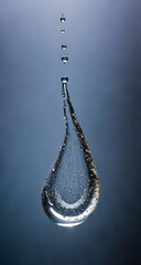 An Astonishing Macro View of a Waterdrop Splash