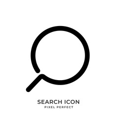 Search icon with style line. User interface icon. Vector illustration.