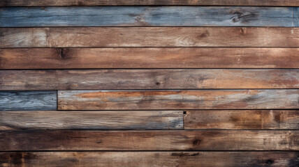 Fototapeta premium Rustic Charm: Old Boards Wall Texture