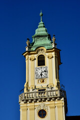Fototapeta na wymiar Bratislava, Slovakia - june 25 2023 : picturesque city centre