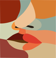 Beautiful vector graphics and wall art