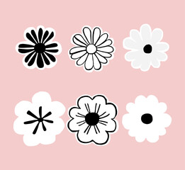 flower, pattern, floral, vector, flowers, seamless, illustration, pink, design