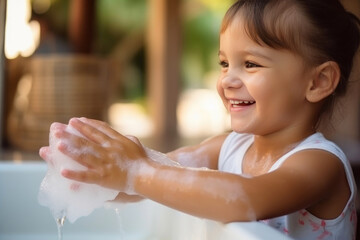 Handwashing Lesson with a Smile