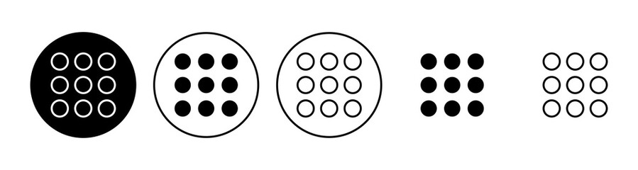 Menu Icon set. web menu icon. hamburger menu symbol